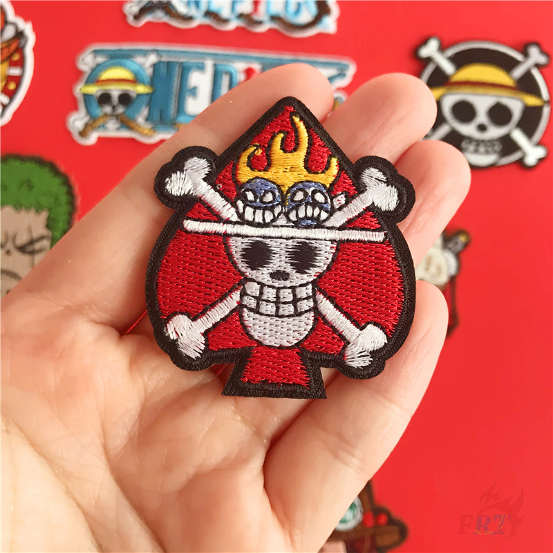 Hình dán ủi quần áo hình nhân vật one piece series 02 sáng tạo dễ thương