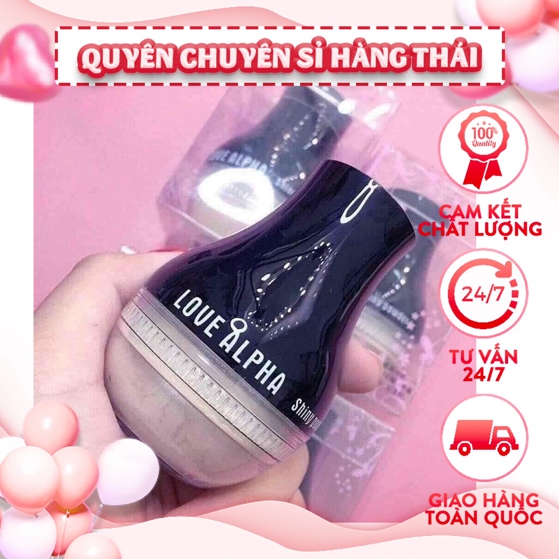 Phấn phủ bột Love Alpha ánh siêu mịn