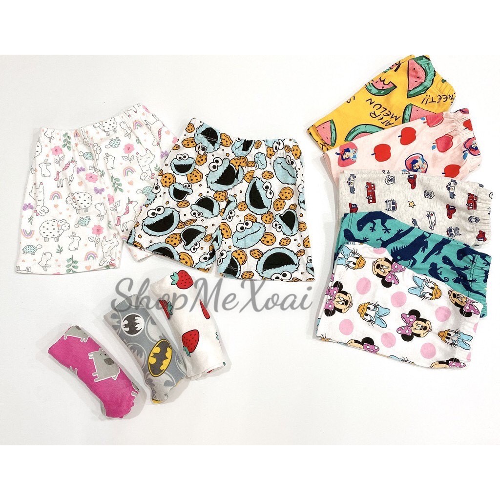 Quần Cotton Cho Bé, Quần Chục Xuất Dư Cho Bé Trai Bé Gái 6-18kg