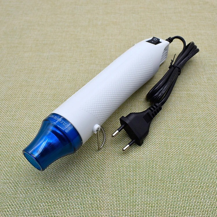 FREESHIP Máy khò nhiệt thổi nhiệt mini 220V, 200 độ, công suất 300W siêu tiện dụng