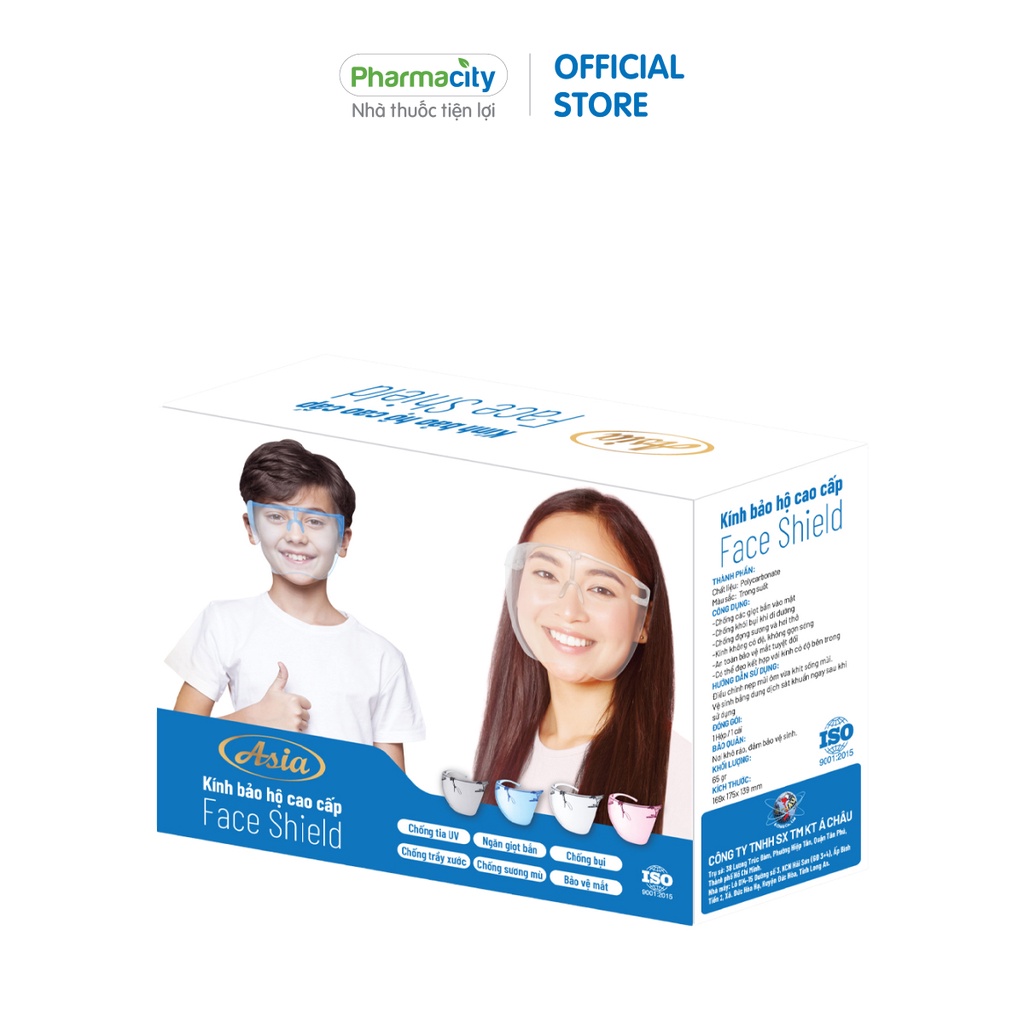 Kính bảo hộ cao cấp Pharmacity Asia Face Shield