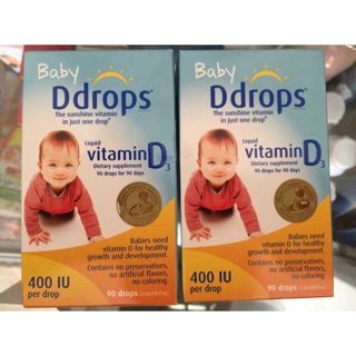 Vitamn drop D cho bé