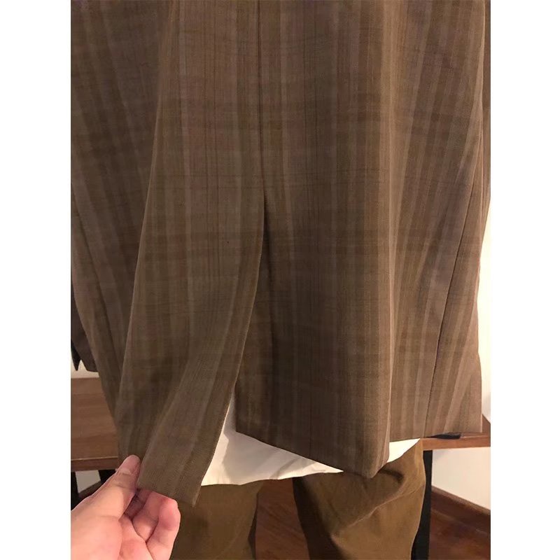 Áo khoác blazer màu trơn họa tiết caro phong cách hàn quốc thời trang cho nam và nữ top áo khoác jacket nam simple áo khoác nỉ nam bigsize  áo khoác thời trang nam unisex