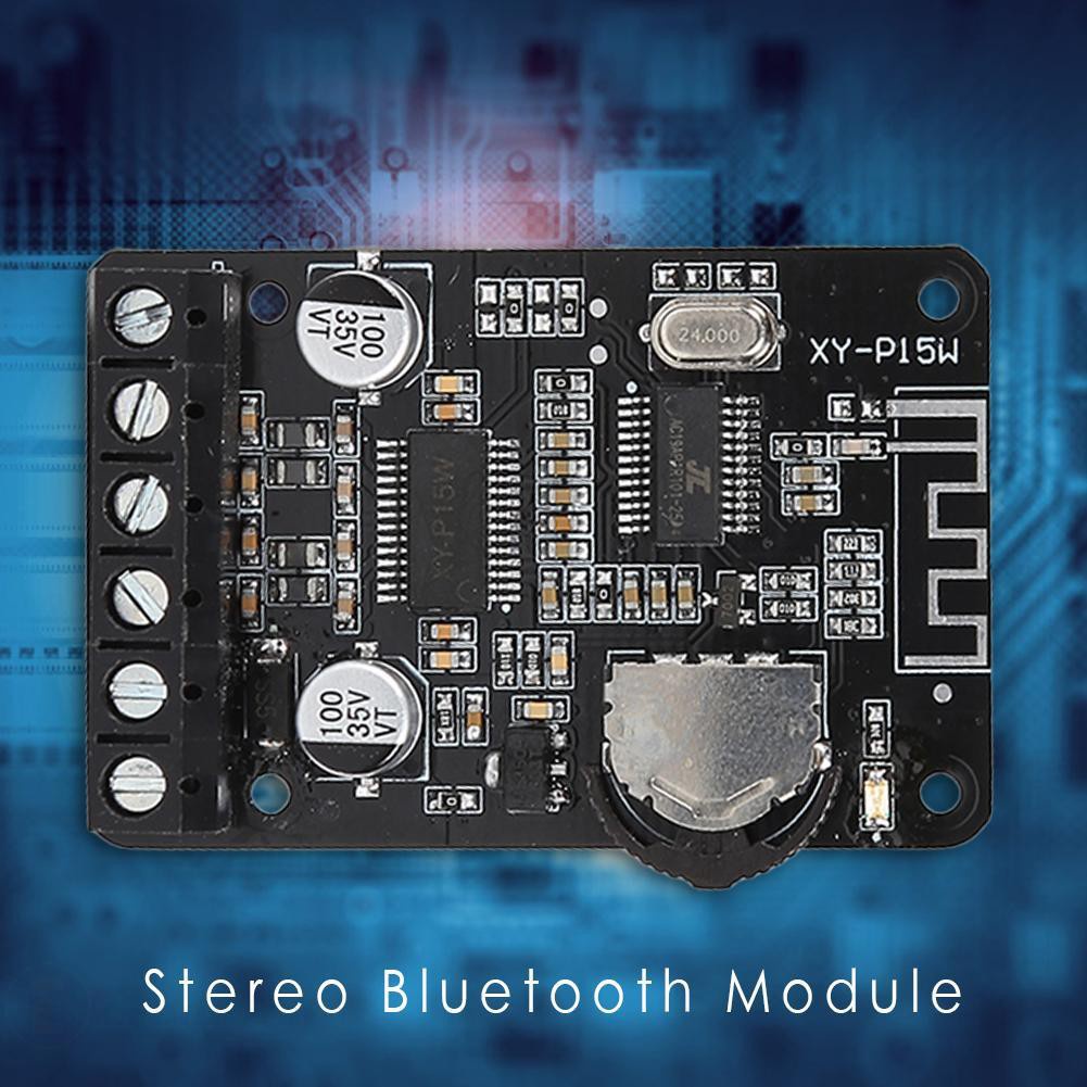 12V 24V 10W 15W 20W Stereo Bluetooth Module Power Amplifier Dual-Way Board