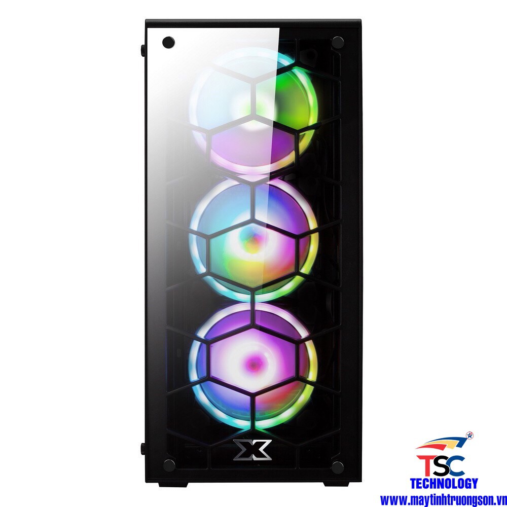 Case Máy Tính Để Bàn XIGMATEK VENOM | Chưa Bao Gồm 3 Fan RGB - Bảo Hành Chính Hãng Mai Hoàng