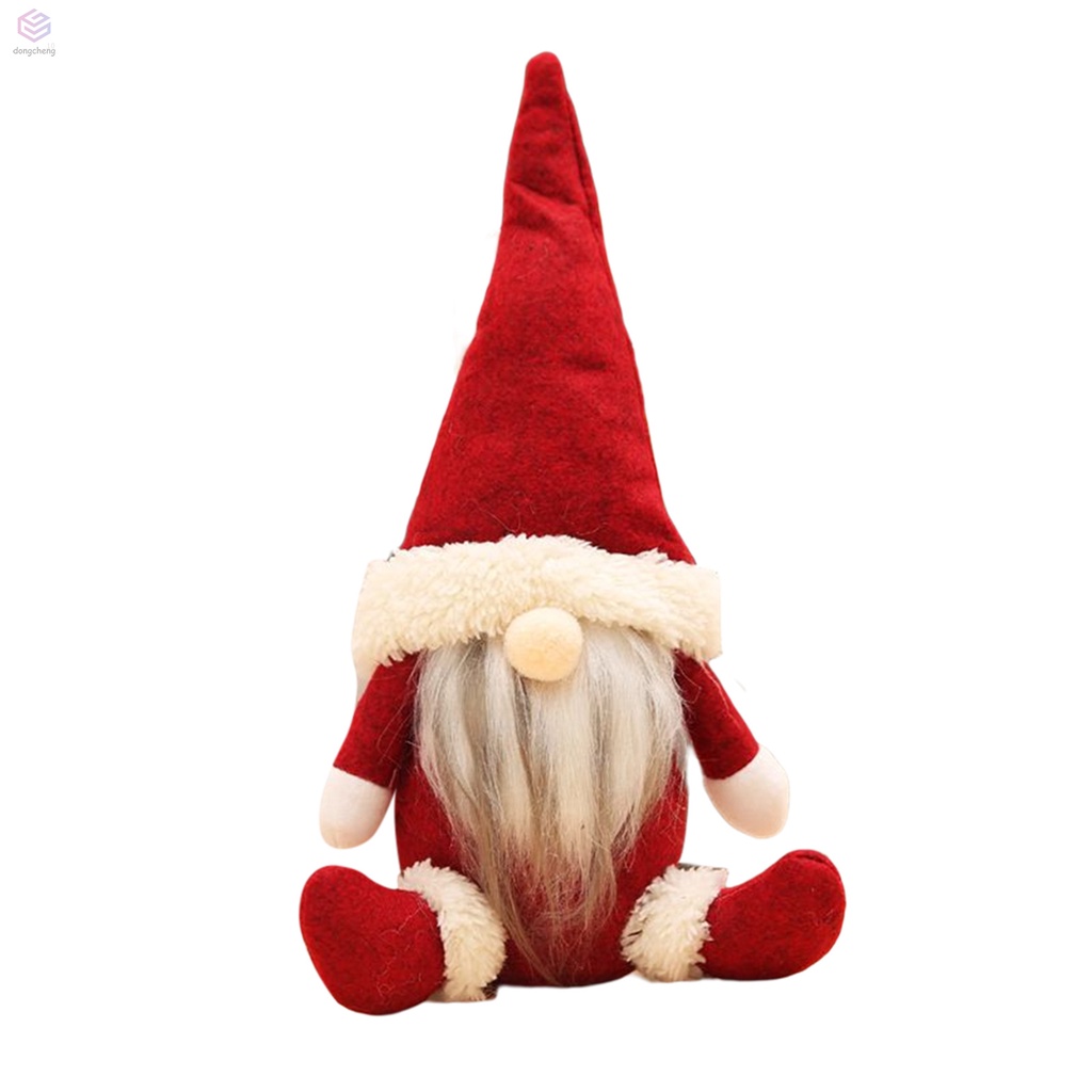 Thú Nhồi Bông Hình Chú Lùn Đáng Yêu Trang Trí Bàn Tiệc Giáng Sinh