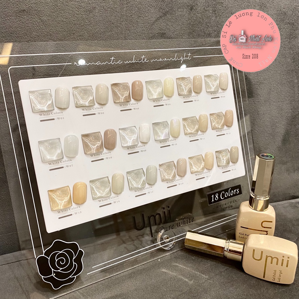 Sơn Trắng Umii 18 màu
