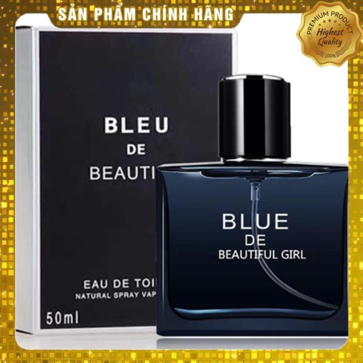 [ CHÍNH HÃNG FREESHIP] - Nước Hoa Bleu De Beautiful Eau De Toilette 50ml Dành Cho Nam Hàng Chính Hãng