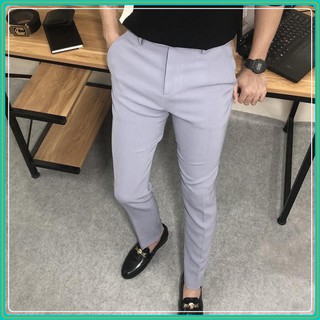 Quần tây - Quần âu nam - Dáng côn trẻ trung, chất vải mềm mịn, dầy dặn, không xù, không nhăn, dễ phối đồ với sơ mi