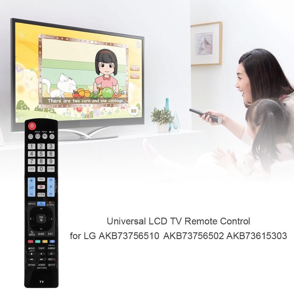 Remote Điều Khiển TV LG Smart, Internet TV AKB73756504 (Kèm Pin AAA)