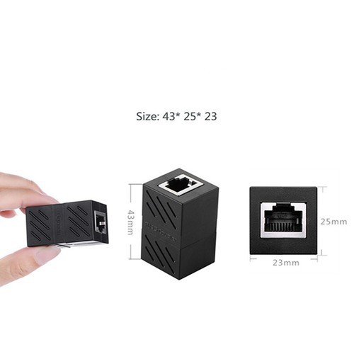 Đầu Nối Dây Mạng Cat5 Cat6 10Gbps  Cao Cấp Ugreen 20390 - Hàng Chính Hãng