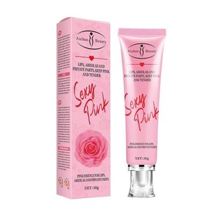 (giá sỉ) Kem giảm Thâm Môi ,Làm Hồng Môi ,Nhũ Hoa ,Vùng Kín Sexy Pink Aichun Beauty 30g