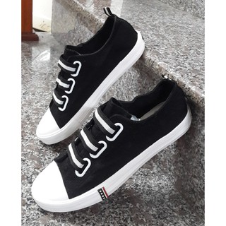 Giày sneaker cổ thấp cờ 4 sao 3 đai chun