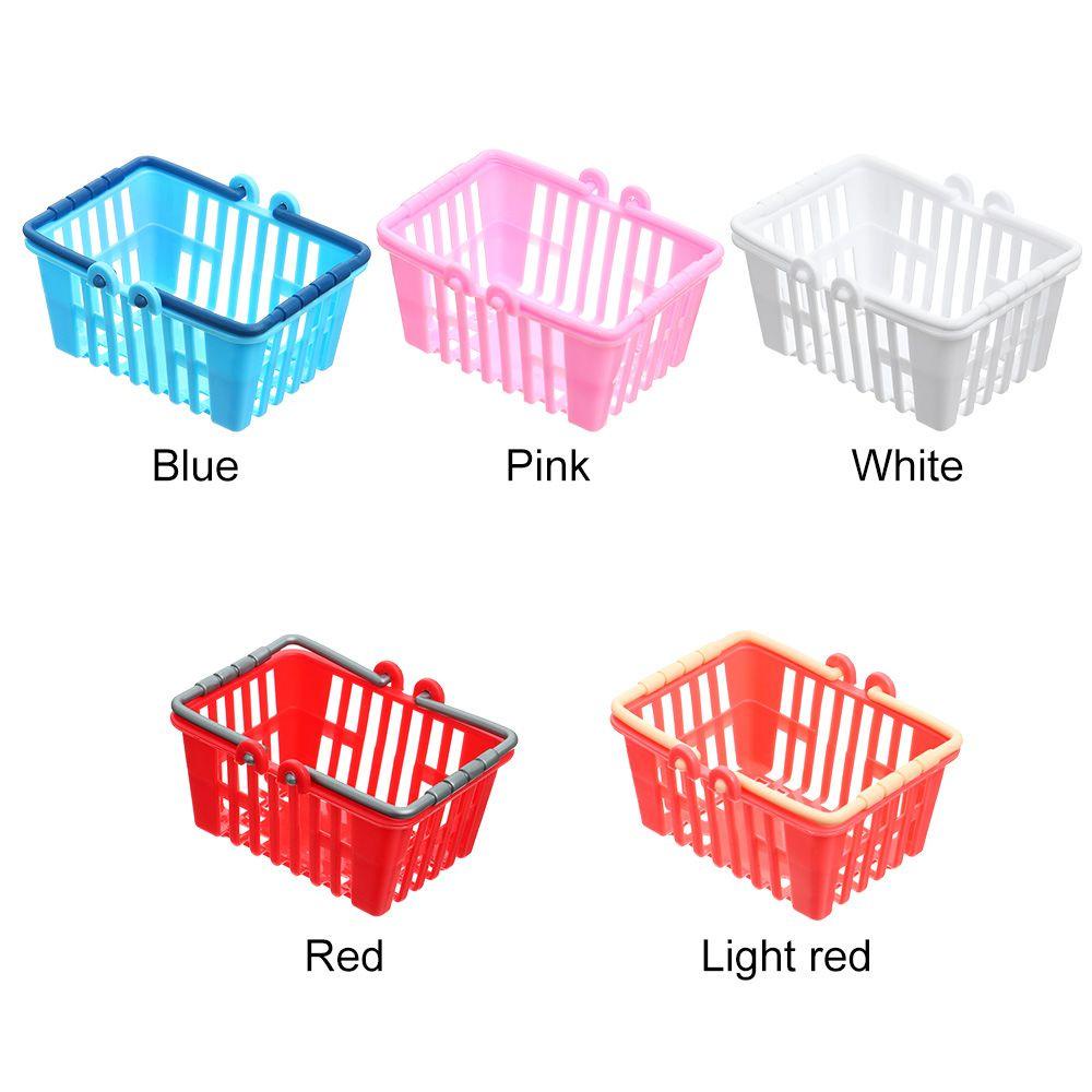 YVE Giỏ Mua Sắm Mini Trang Trí Nhà Búp Bê