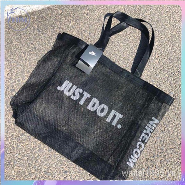 Túi xách vải lưới đơn giản phong cách thời trang hip hop