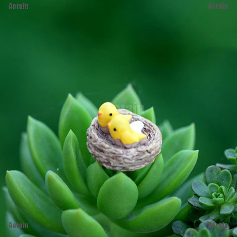 Mô Hình Tổ Chim Trang Trí Sân Vườn