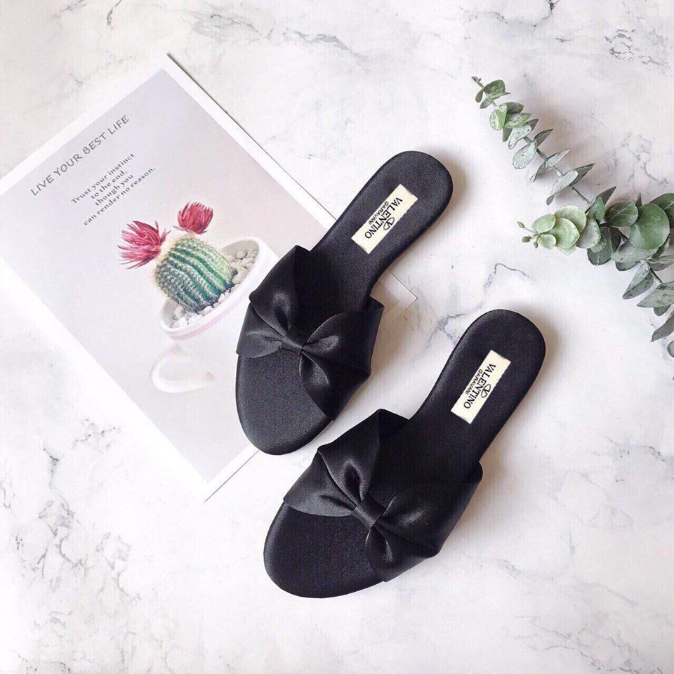 Dép nơ lụa
