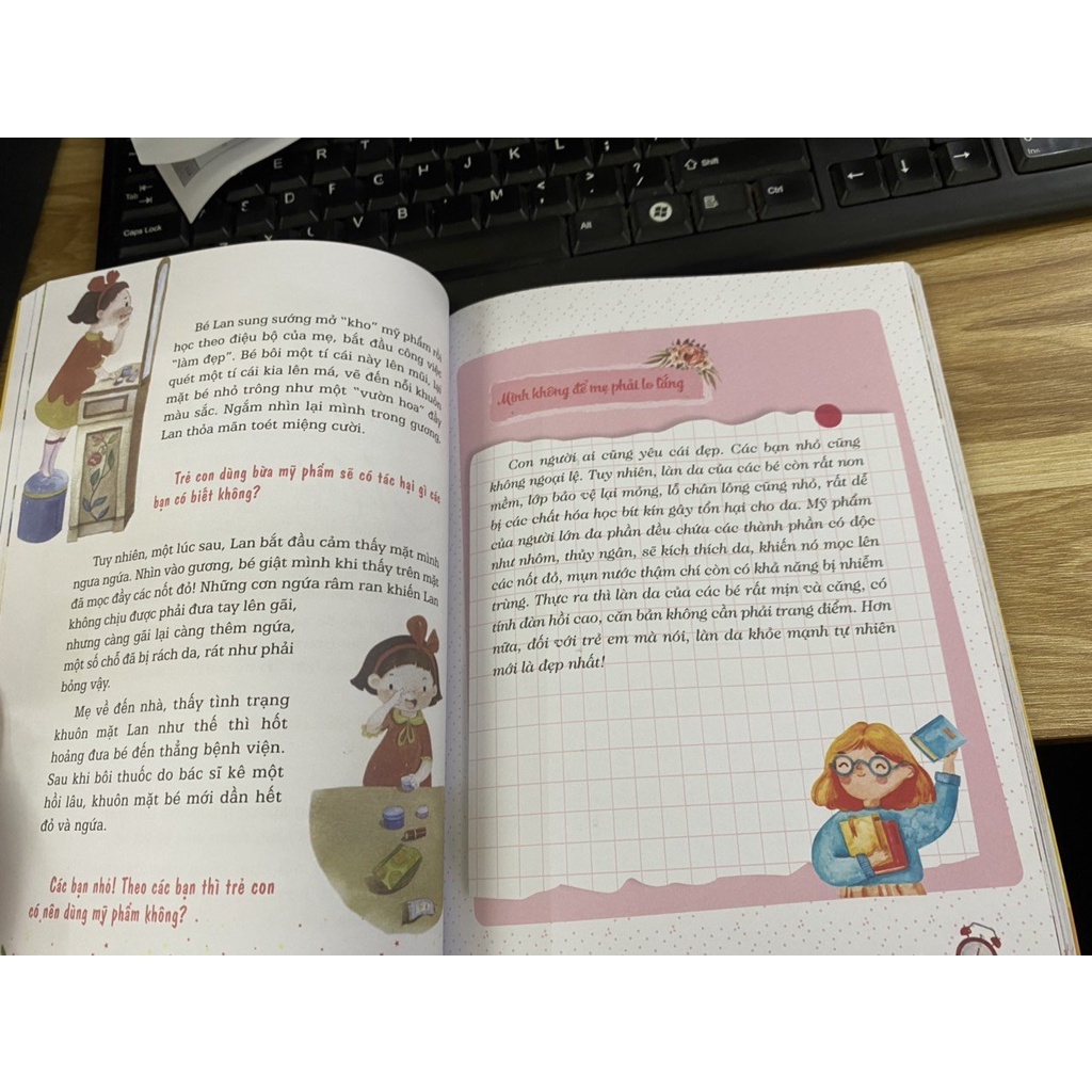 Sách Kỹ Năng Sống Dành Cho Trẻ (Bản In Màu) (Bộ 5 cuốn)