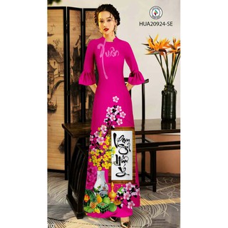 vải áo dài tết