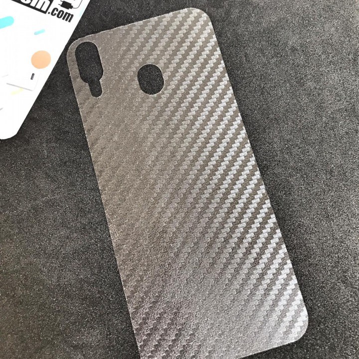 Dán mặt lưng Carbon Samsung M20