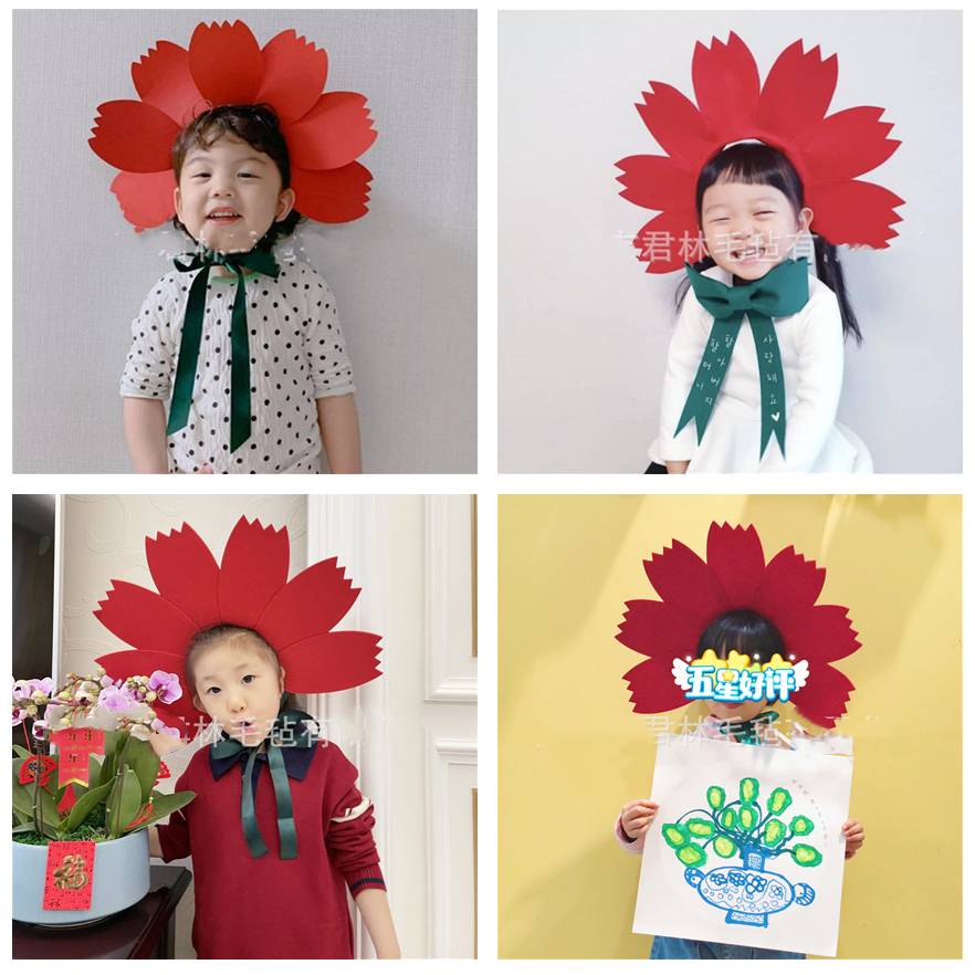 Băng đô hình hoa hướng dương phong cách Hàn Quốc đáng yêu cho bé gái