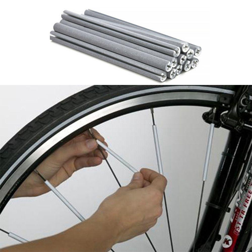 Túi 12 Ống Cảnh Báo An Toàn Chống Thấm Nước 8cm Gắn Bánh Xe Đạp