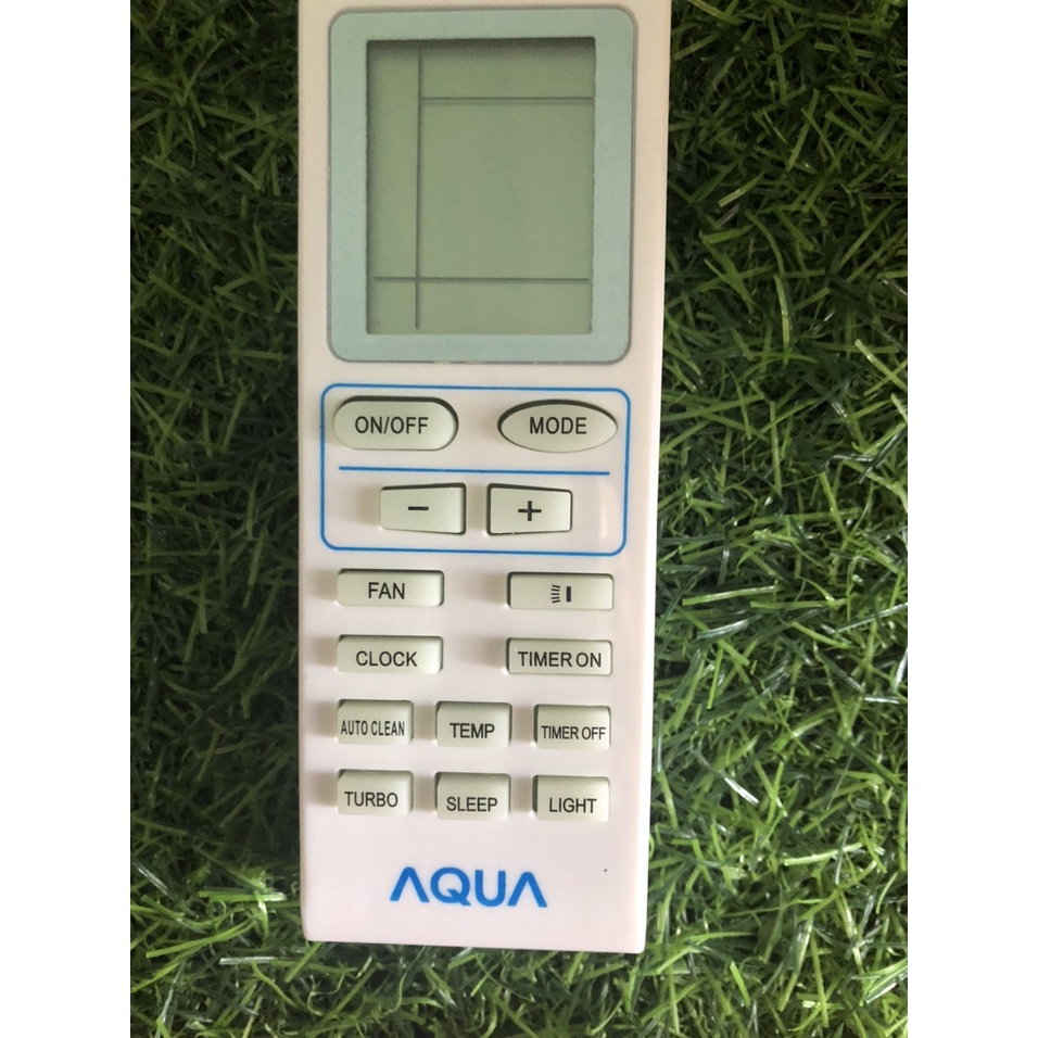 Điều khiển điều hòa Aqua KCR9JA loại tốt zin theo máy - Tặng kèm pin chính hãng - Remote Aqua KCR9JA