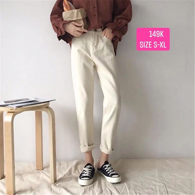 Quần Jeans Ống Xuông ( Hàng QC )
