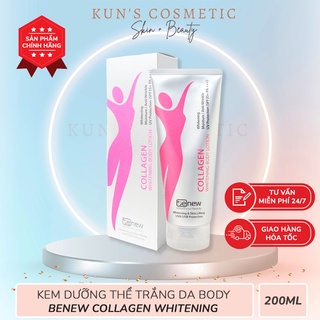 Kem Dưỡng Thể Trắng Da Body & Nâng Cơ Benew Collagen Whitening (200ml)