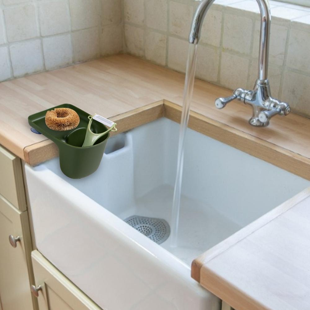 Giỏ Đựng Mút Rửa Chén Ráo Nước Tiện Dụng Cho Nhà Bếp