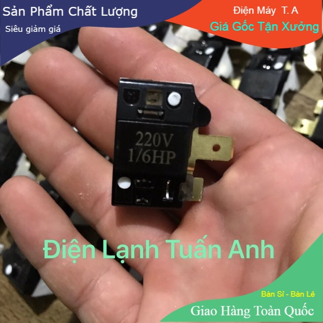 Tecmic Tủ Lạnh Loại 1/6 - Rơ Le Bảo Vệ Block Tủ Lạnh
