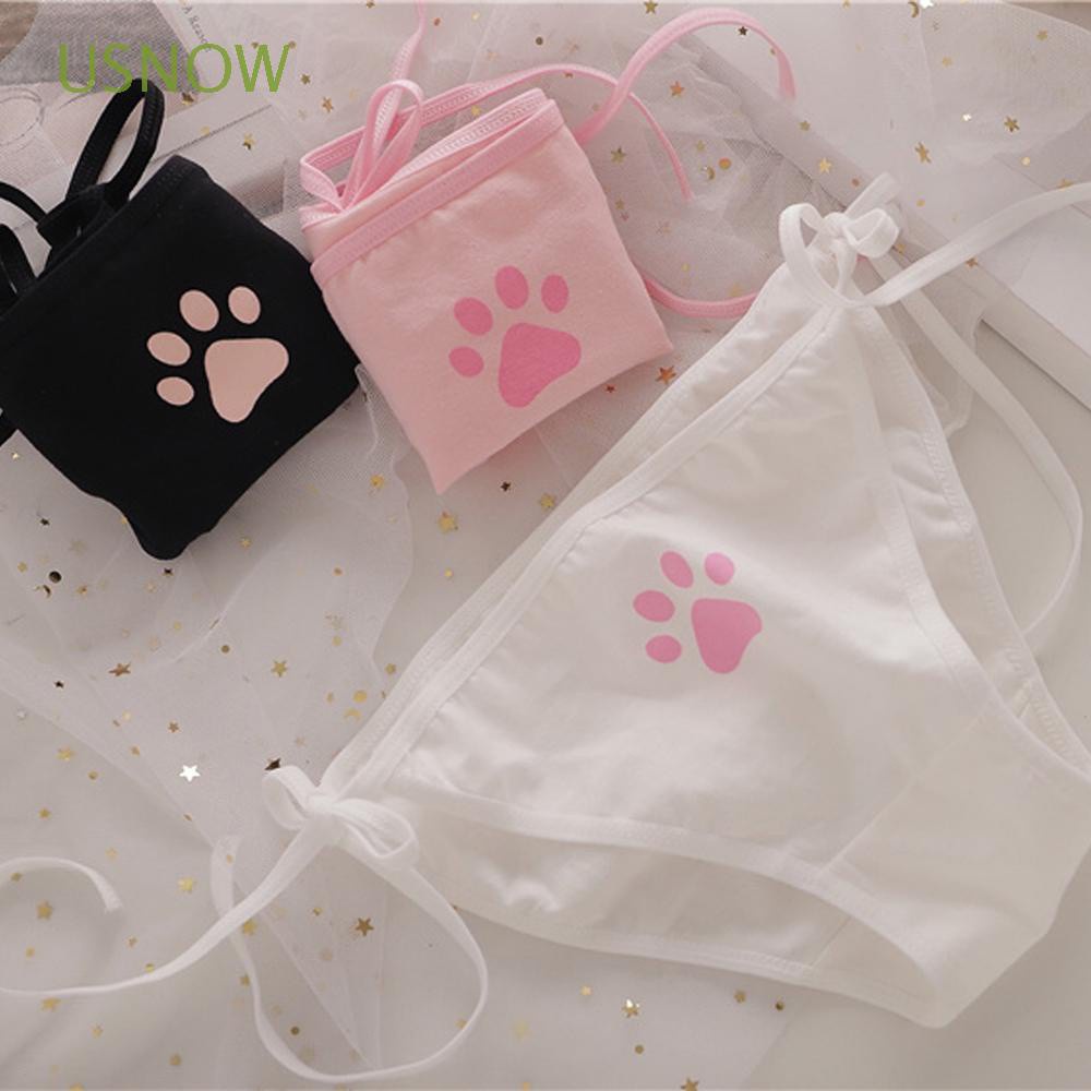 Quần Lót Lưng Thấp Không Đường May In Họa Tiết Hoạt Hình Nhiều Màu Sắc Phong Cách Lolita Quyến Rũ Cho Nữ