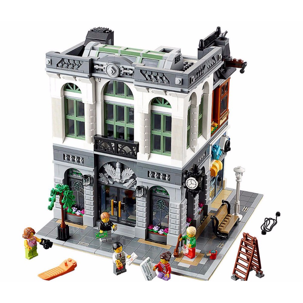 Đồ chơi Lắp ghép Mô hình NGÂN HÀNG BICK Lepin Creators Expect Leji 99013 Bick Bank