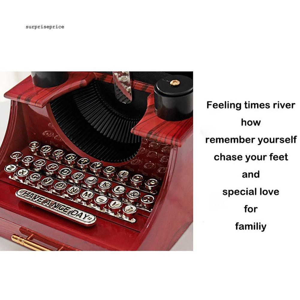 Hộp nhạc phong cách cổ điển sáng tạo trang trí nội thất