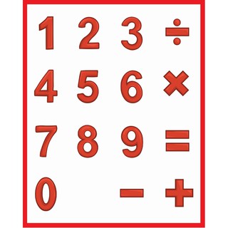 Tranh dán tường cho bé HD Số đếm HUD0651K 40 x 50 cm