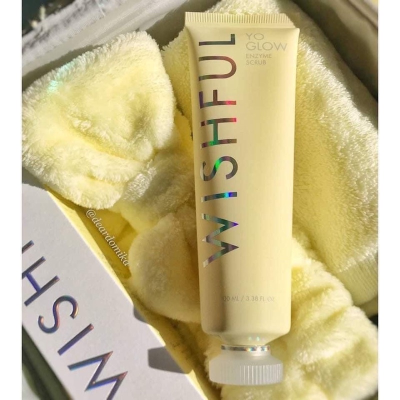 Tẩy da chết Huda Beauty Wishful Yo Glow Enzyme Scrub