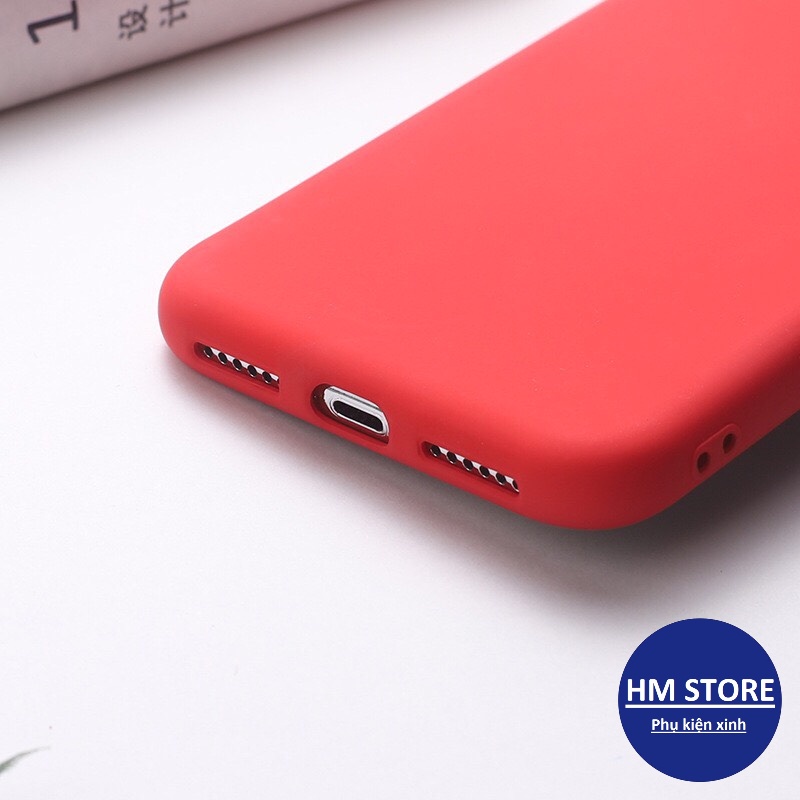 Ốp lưng trơn dẻo full viền đáy dành cho 6/6plus/6s/6splus/7/7plus/8/8plus/x/xr/xs/11/12/13/pro/max/plus/promax