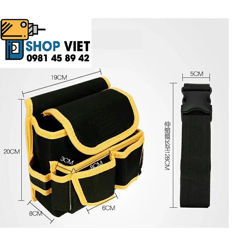 SV Túi đựng dụng cụ sửa chữa dạng cặp đeo bụng