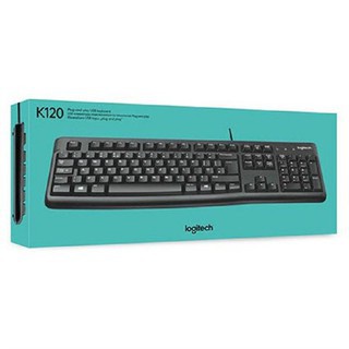 Bàn phím máy tính Logitech K120 có dây - BH 36T