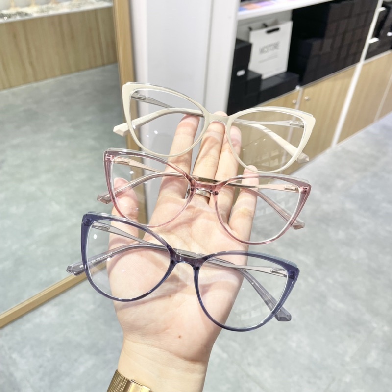 Gọng Kính Dáng Mắt Mèo Xếch Khung Bật Cao Cấp Mcstore