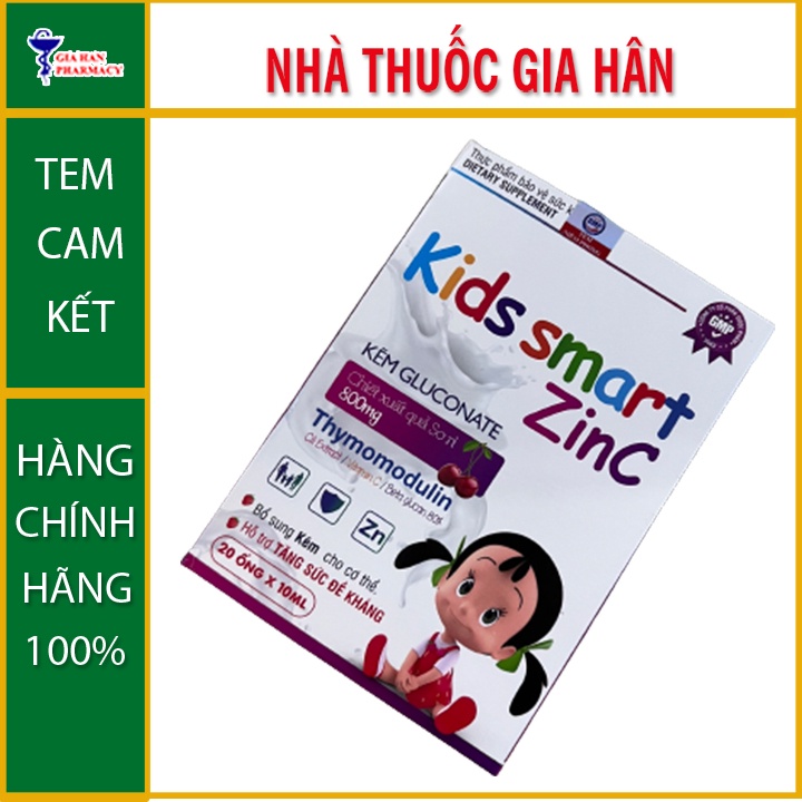 Kid Smart Zinc – Hỗ Trợ Tăng Sức Đề Kháng  - Gia Hân