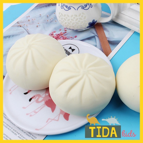 Bánh bao Squishy Mochi Cute ⚡ HOT TREND ⚡ Đồ Chơi Mochi Xả Stress Dễ Thương Xua Tan Mệt Mỏi, Văn Phòng Phẩm TiDa Kids