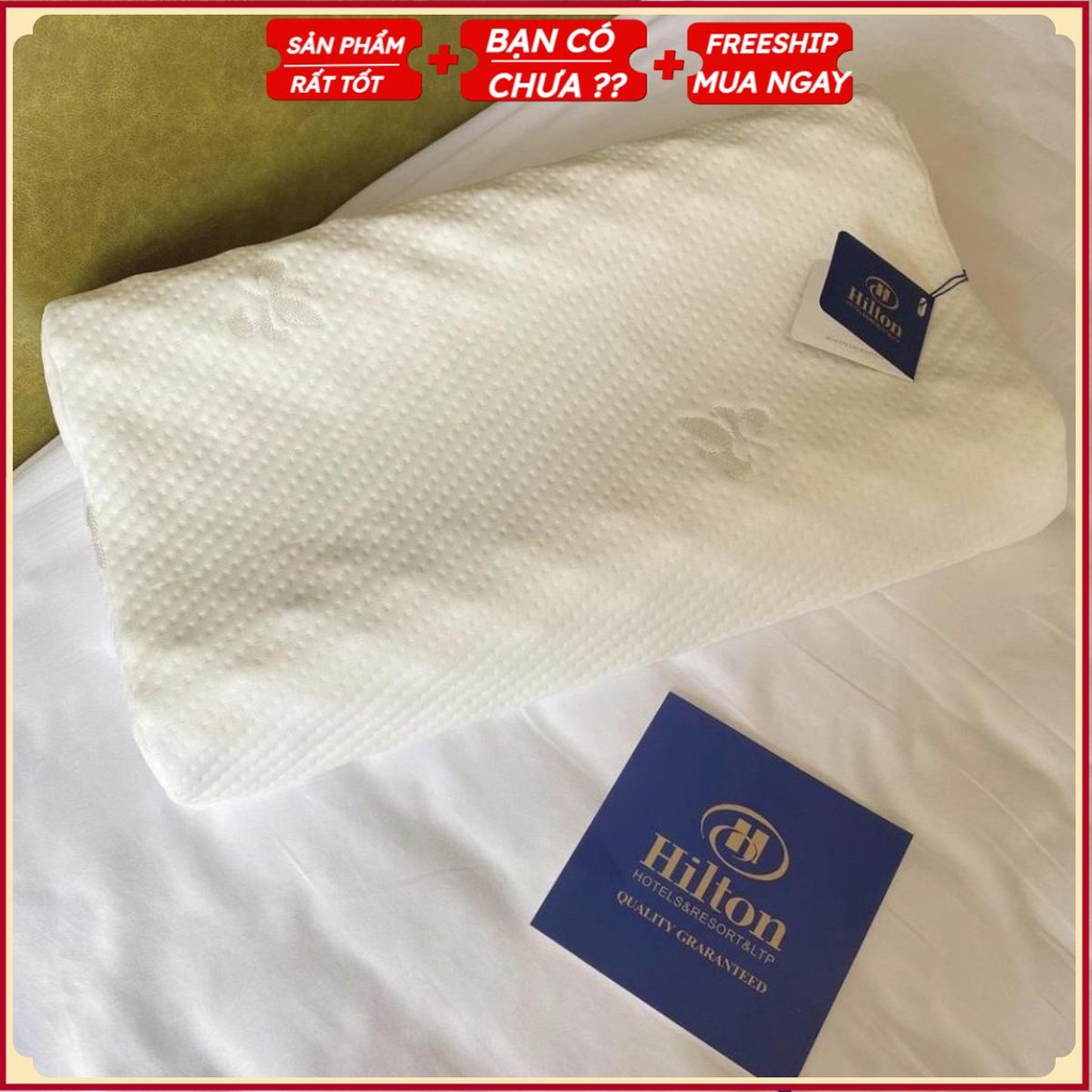 PVN37019 - Gối cao su non lượn Sóng hilton