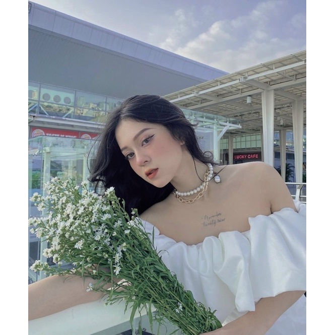 Đầm cúp xoè bèo