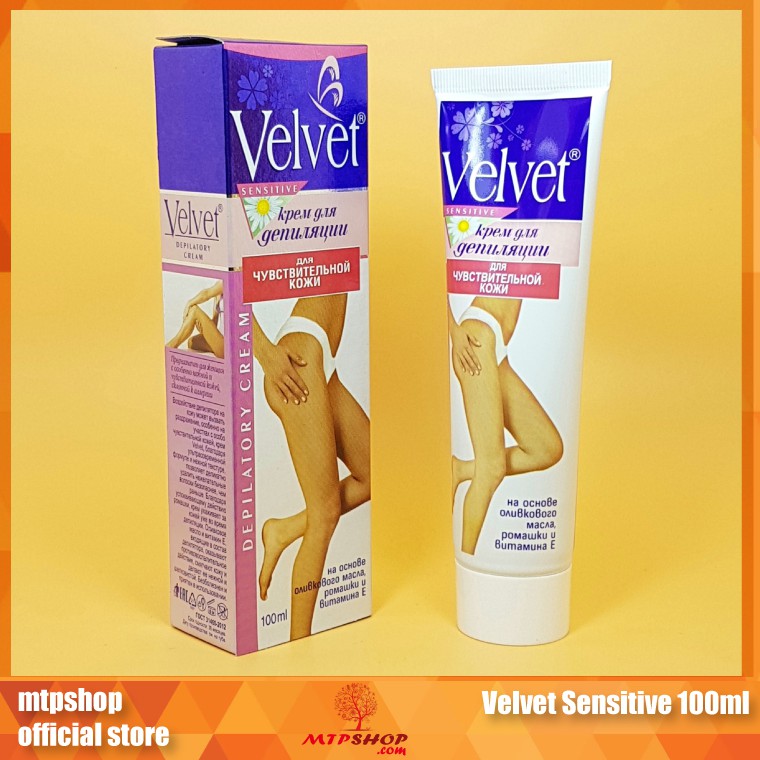 Kem Tẩy Lông Velvet Sensitive Nga 100ml