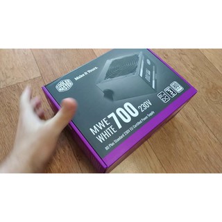 Nguồn cooler master mwe 700 white 230v-v2