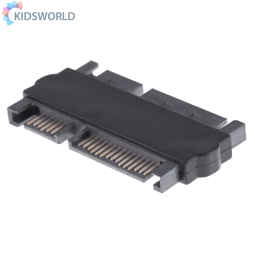 Đầu Chuyển Đổi 7 + 15Pin Male Sang Male Cho 2.5 / SATA / HDD SSD