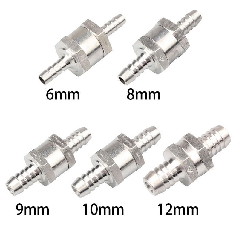 Van khóa nhiên liệu một chiều kích thước tuỳ chọn 6mm / 8mm / 10mm / 12mm