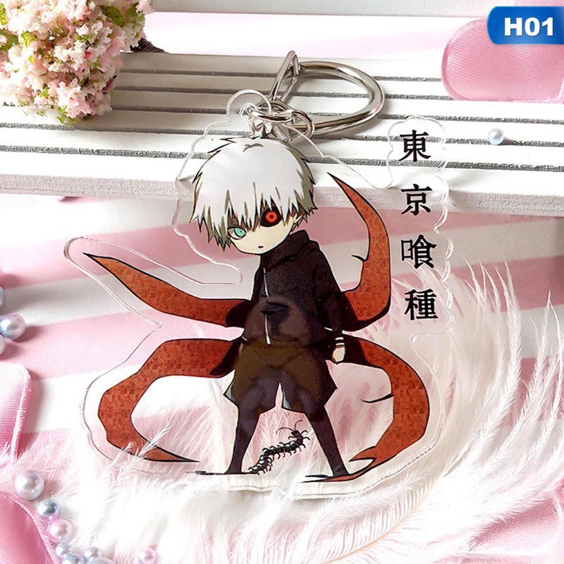Tmdbyx Móc khóa kiểu dáng Anime Tokyo Ghoul dễ thương