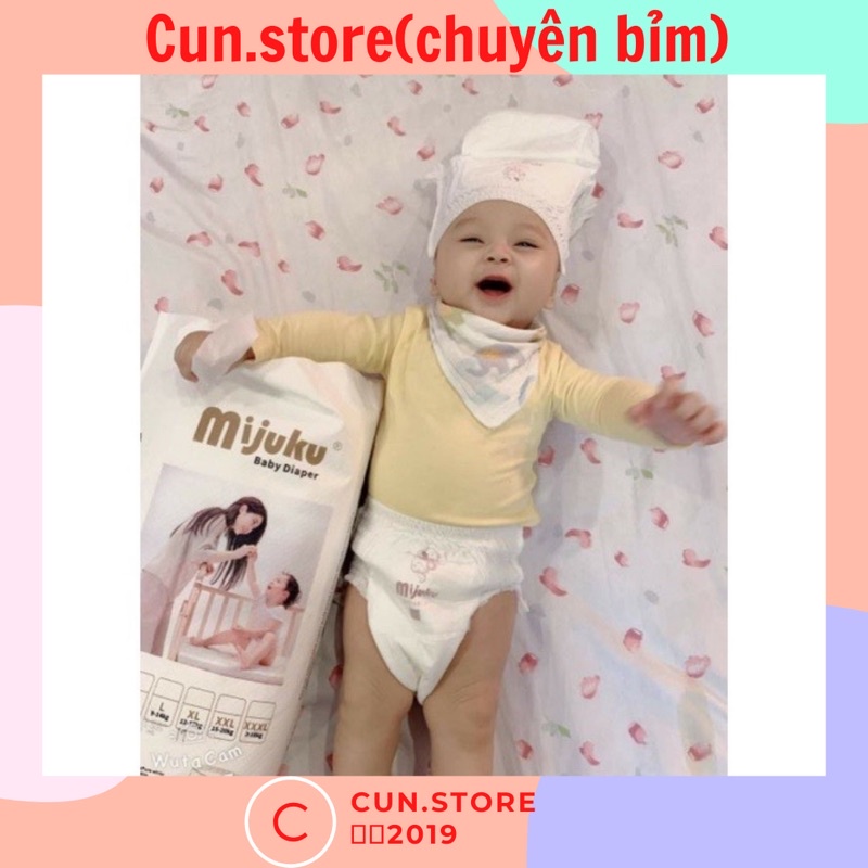Bỉm,tã quần Mụuku đủ size bịch 50 miếng M50/L50/XL50/XXL50/XXXL50